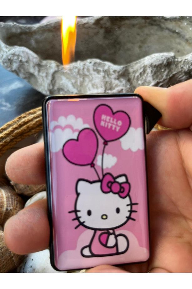 Gazlı Hello Kitty Çakmak gazlı çakmak - 1