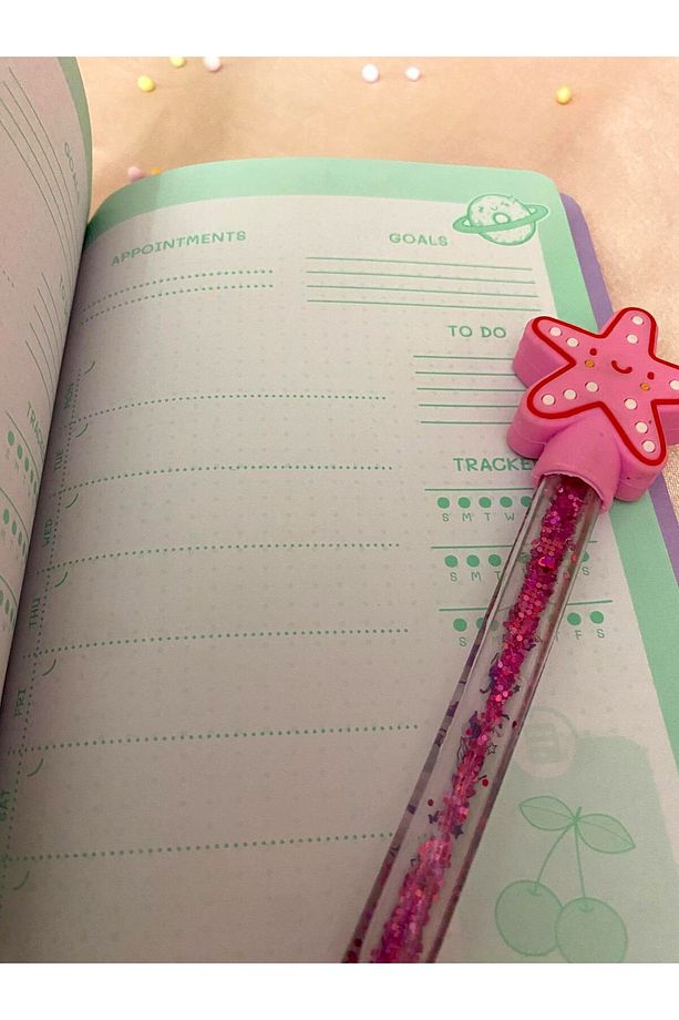 Hello Kitty Kabartmalı Yumuşak Kapak Defter - 5