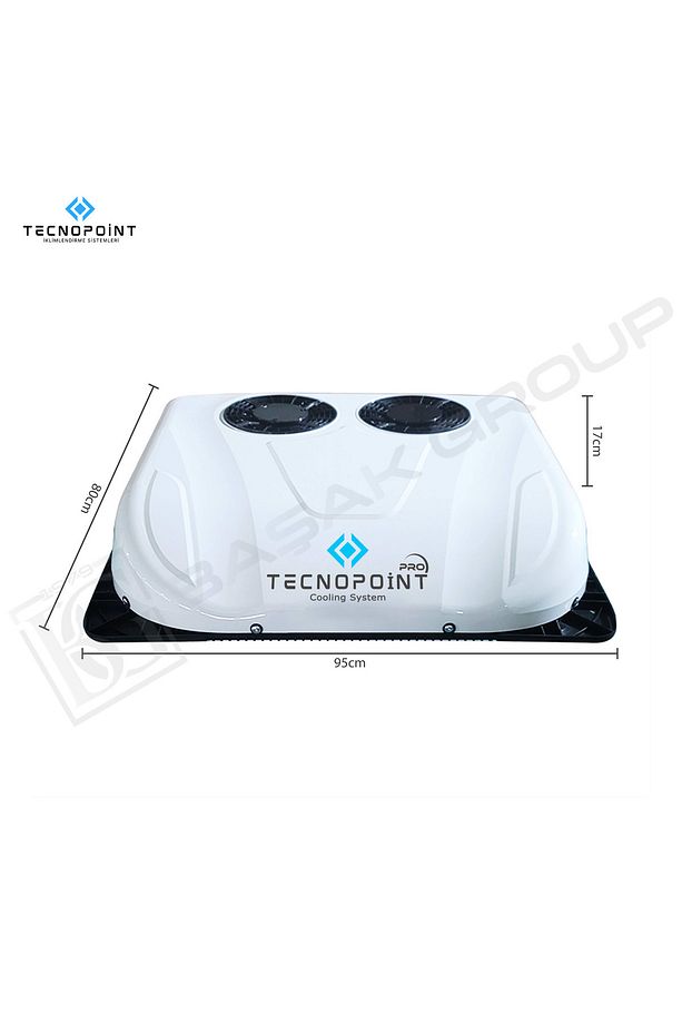 24 VOLT ÇİFT FAN FIRÇASIZ MOTOR TAVAN TİPİ KLİMA - 2