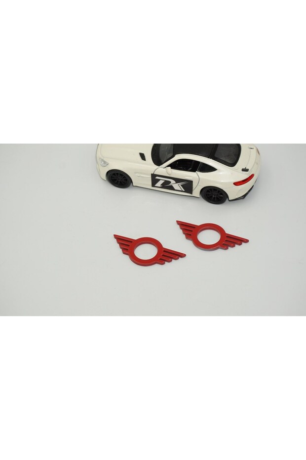 إطارات حمراء لقفل الباب بشعار ميني كوبر - 5