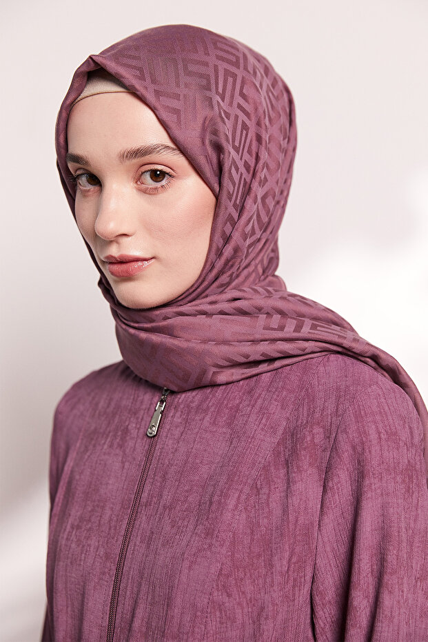 Logolu Lyocell Şal - 1