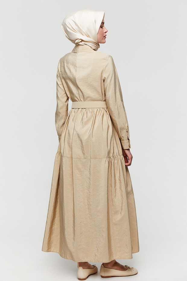 Kemerli Paraşü Elbise - 4