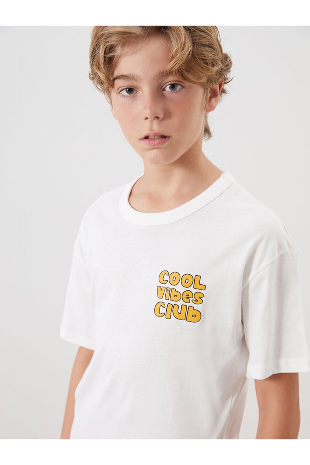 Lcw Kids Crew Neck Boys T-Shirt