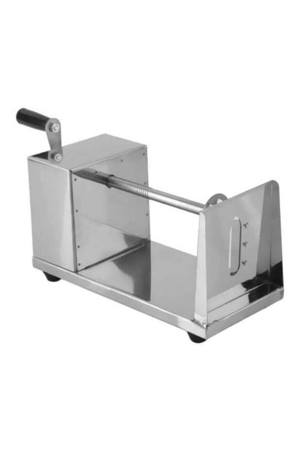 Stainless Steel Potato Slicer Machine Silver/Black