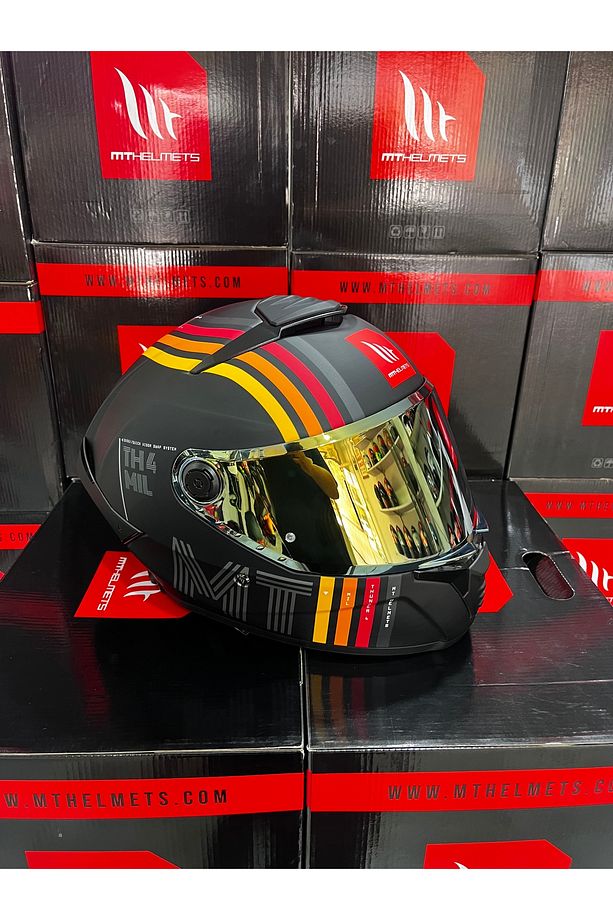 Helmets Thunder 4 Sv Mill a11 kask(şeffaf vizörlü) - 1