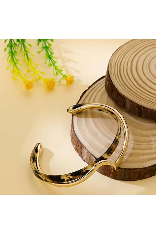 سوار قابل للتعديل بنقشة الفهد - 1