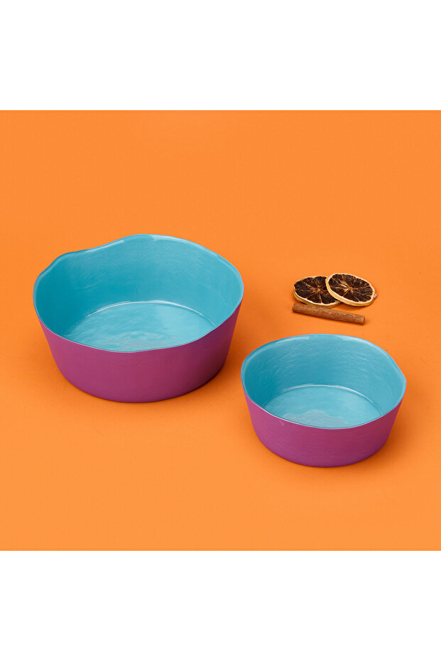 Kitchen Kronos 2'li Dik Kase - Mavi / Mor - 2
