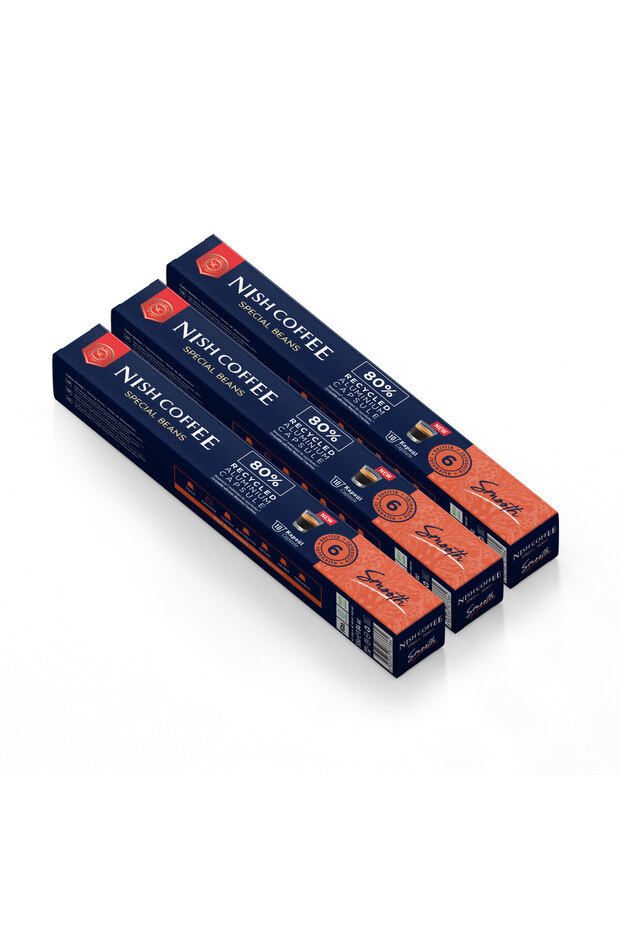 Kapsül Kahve 4 Smooth 3'lü Set (Nespresso Uyumlu)-30 Adet - 1