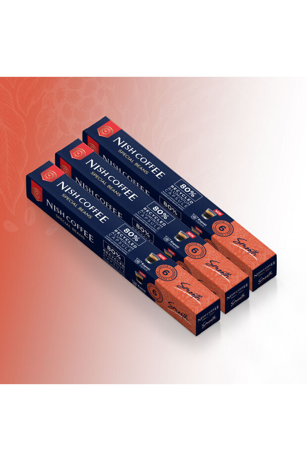 Kapsül Kahve 4 Smooth 3'lü Set (Nespresso Uyumlu)-30 Adet - 3