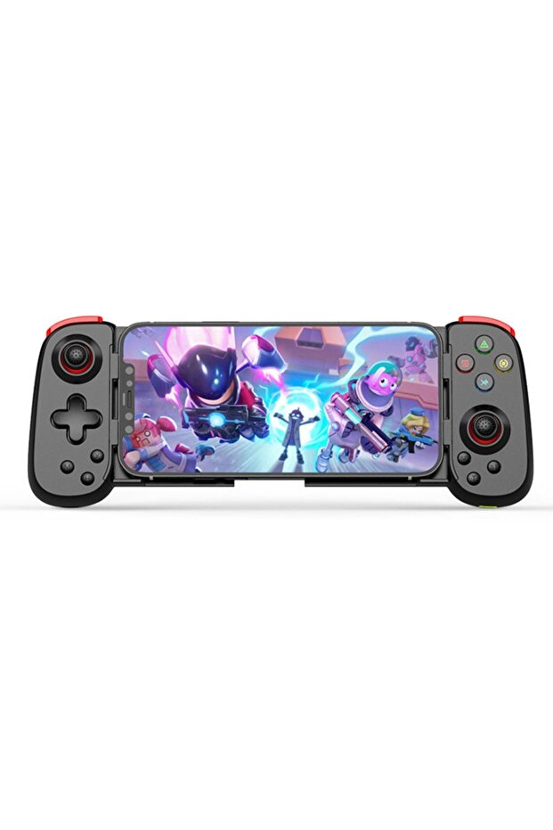 Multiplatform Wireless Controller D6 DP, iOS/Android/PC/PS4/Switch, sticker set, Black - 1