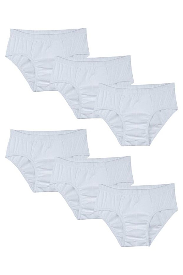 Tutku 6-Piece Men's 100% Cotton Flexible Quality Comfortable Combed Cotton Underwear