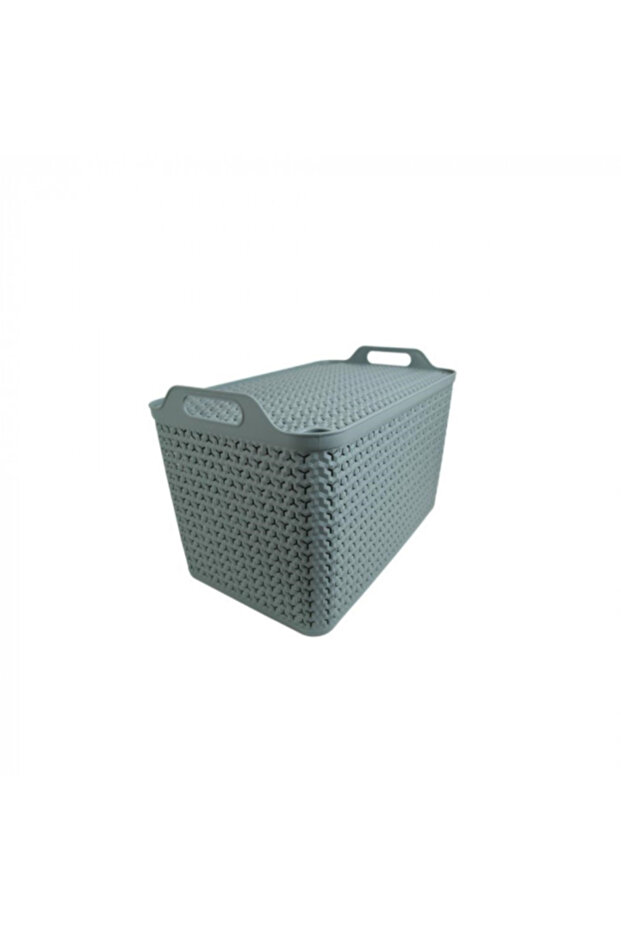 Urban Rectangular Store Basket with Lid X-Large - 1