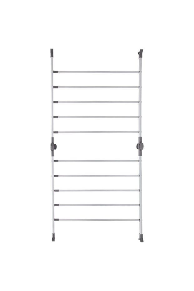 رف تجفيف الملابس القابل للتمديد فوق الحمام - 3