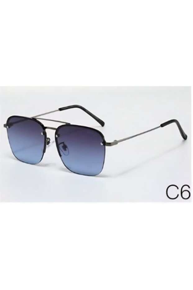 Unisex Uv-400 Protected Luxury Rimless Sunglasses