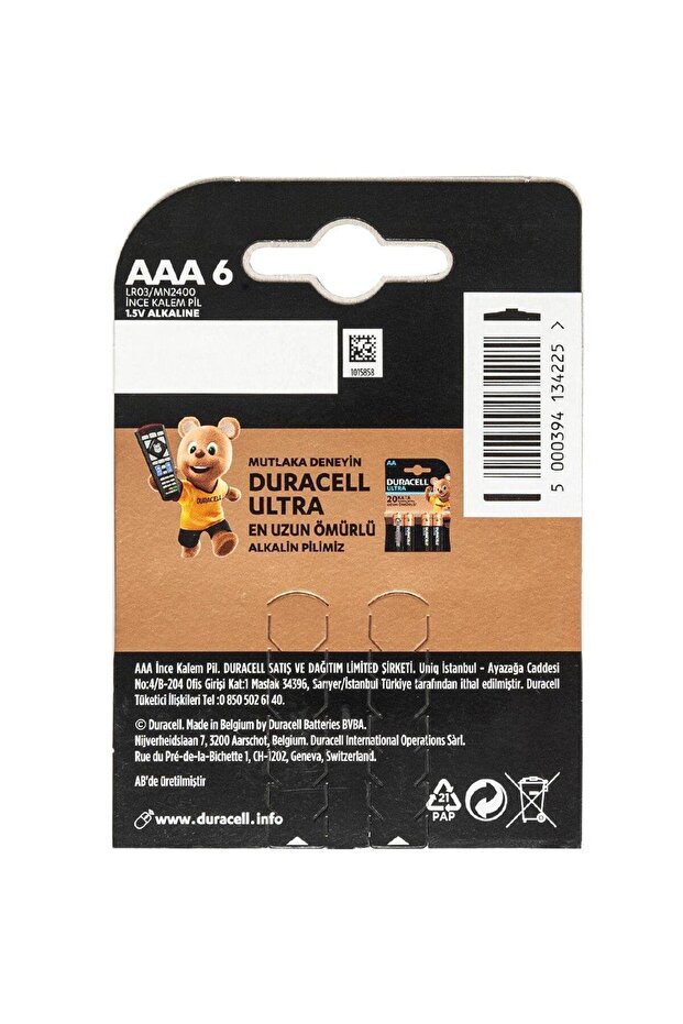 Basic İnce AAA Kalem Pil 6'lı - 2