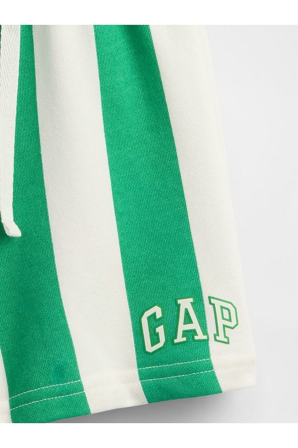 Erkek Bebek Yeşil Gap Logo Relaxed Pull-On Şort - 2