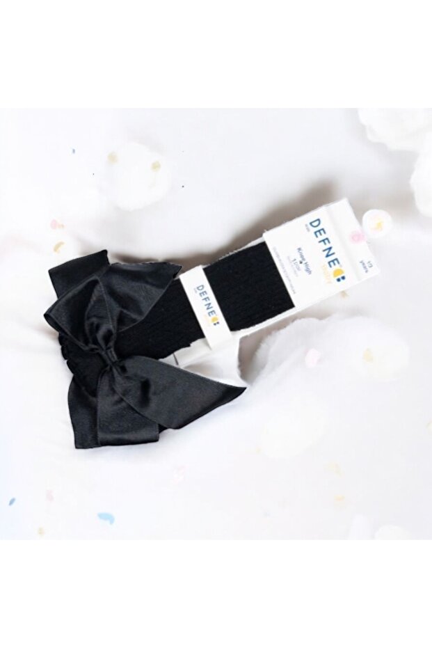 Baby Girl and Child Bow Knee-High Socks