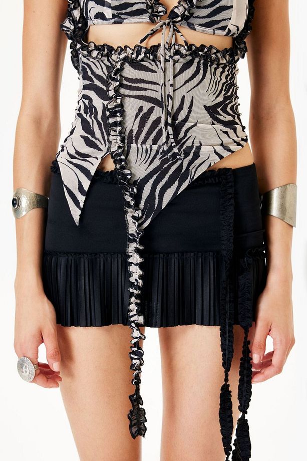 Coralia Üst - Zebra - 3