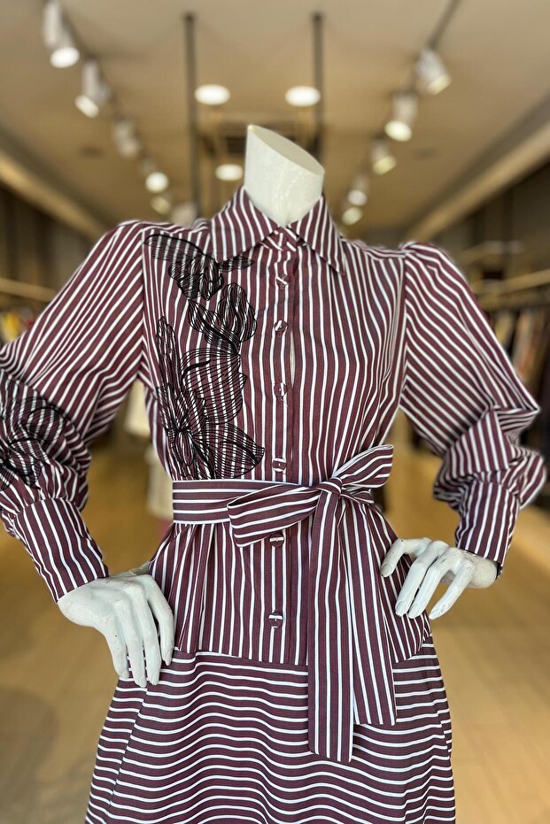 25SS76016 BEYS DESIGN ELBİSE - 4