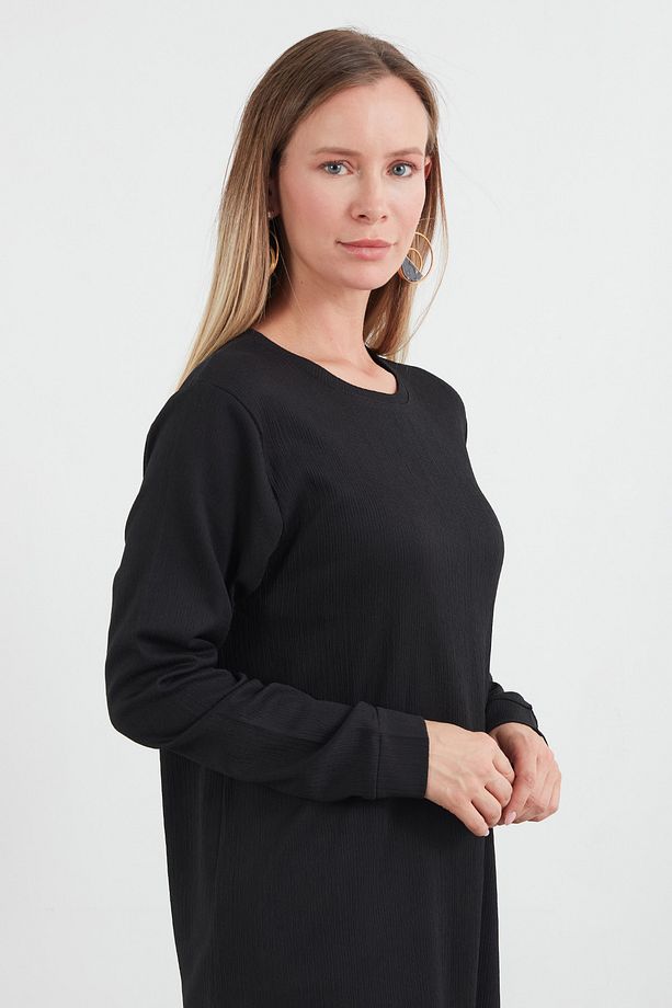 Fullamodest Basic Yanları Yırtmaçlı Tunik - 3