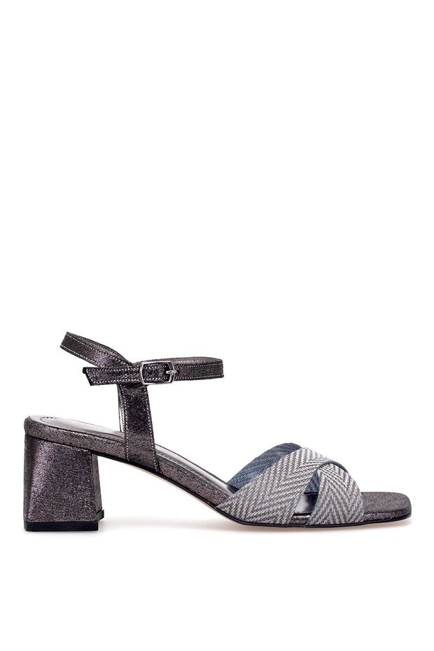 Elit Pm08 K1002 Women's Classic Heeled Shoes Platinum