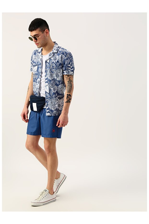 Company Navy Blue Men's Shorts Swimwear