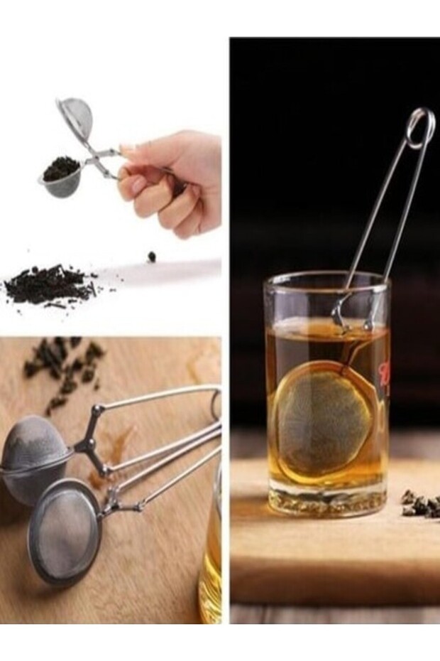Practical Stainless Steel Flour Cocoa Powder Sugar Sieve And Herbal Tea Brewing Strainer