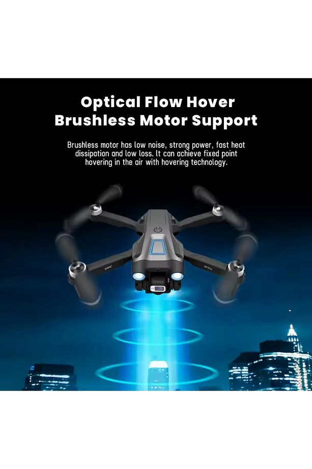 W1 Pro S Katlanabilir Mini Drone – 480p HD Kamera, WiFi FPV, Engel Kaçınma - 4
