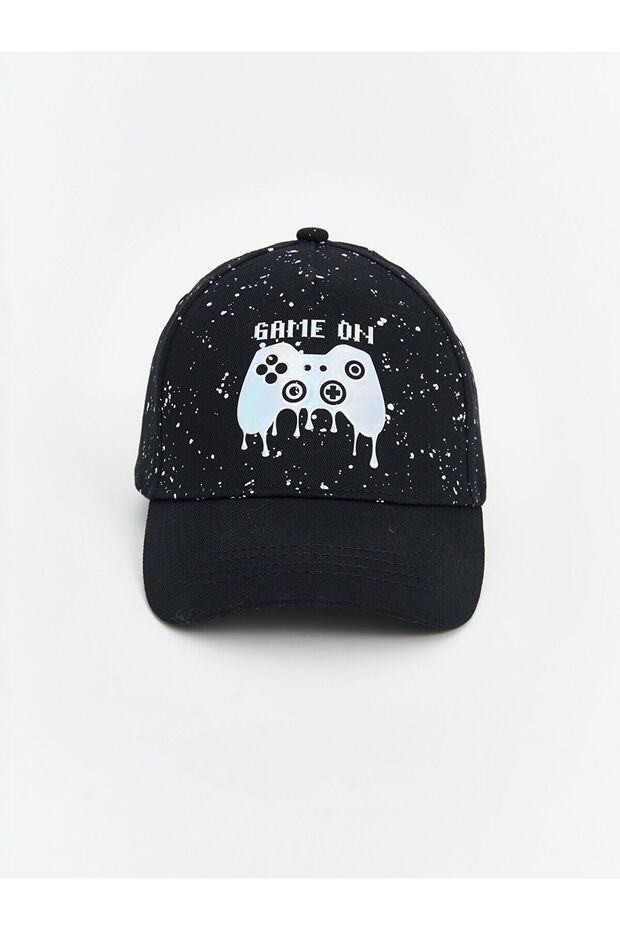 قبعة LCW ACCESSORIES Game Over مطبوعة للأولاد (S5)