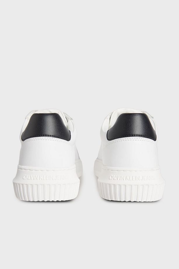 Logolu Deri Sneaker Ayakkabı YM0YM013170LD Erkek AYAKKABI YM0YM01317 0LD - 4