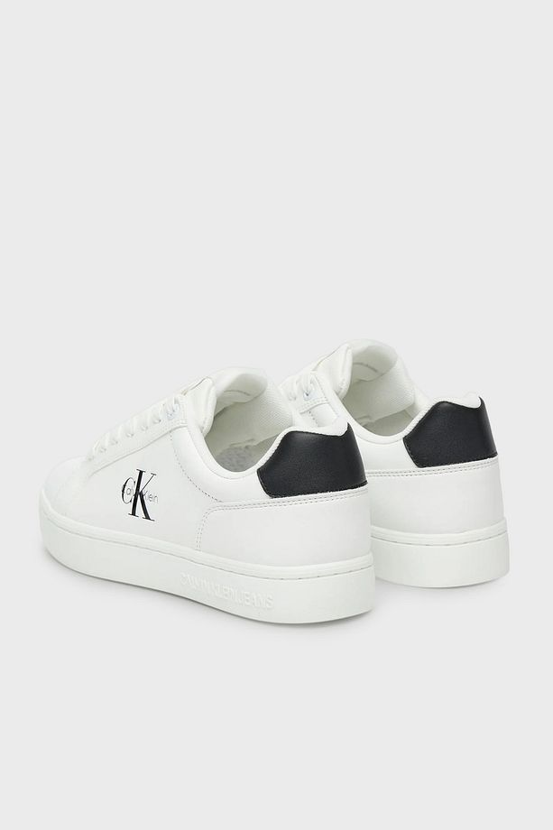 Logolu Deri Sneaker Ayakkabı YW0YW0190201W AYAKKABI YW0YW01902 01W - 6