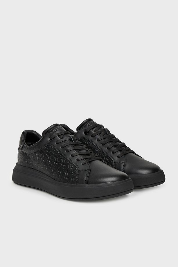 Deri Logolu Kalın Taban Sneaker Ayakkabı HM0HM019700GJ Erkek AYAKKABI HM0HM01970 0GJ - 2