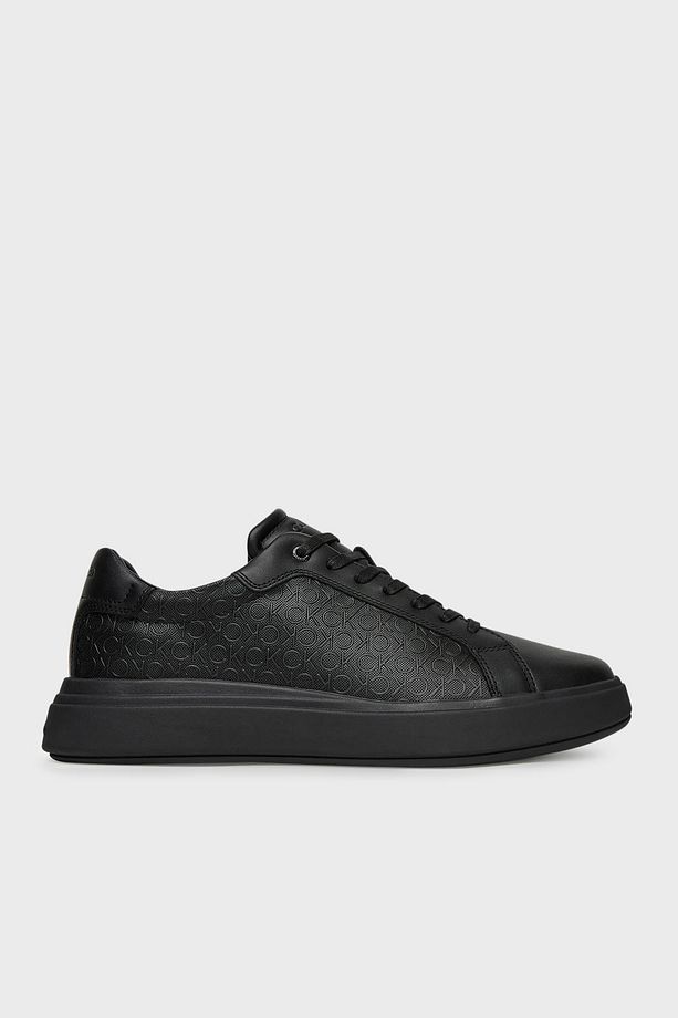 Deri Logolu Kalın Taban Sneaker Ayakkabı HM0HM019700GJ Erkek AYAKKABI HM0HM01970 0GJ - 1
