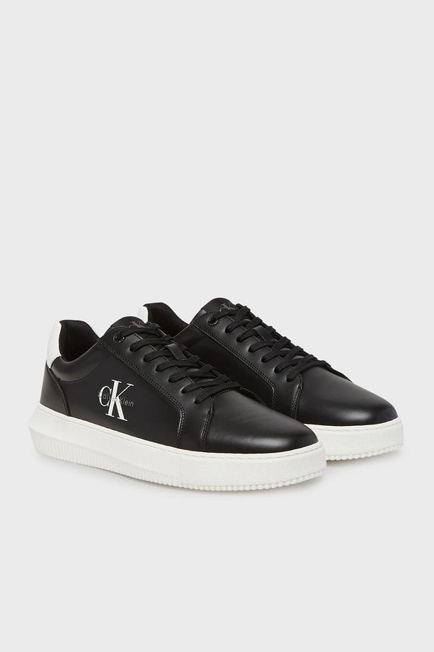 Logolu Deri Sneaker Ayakkabı YM0YM013170GJ Erkek AYAKKABI YM0YM01317 0GJ - 2