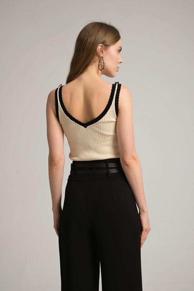 Kadın triko bluz - 8