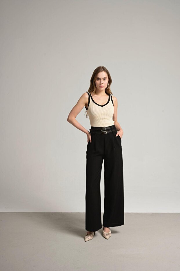 Kadın triko bluz - 9