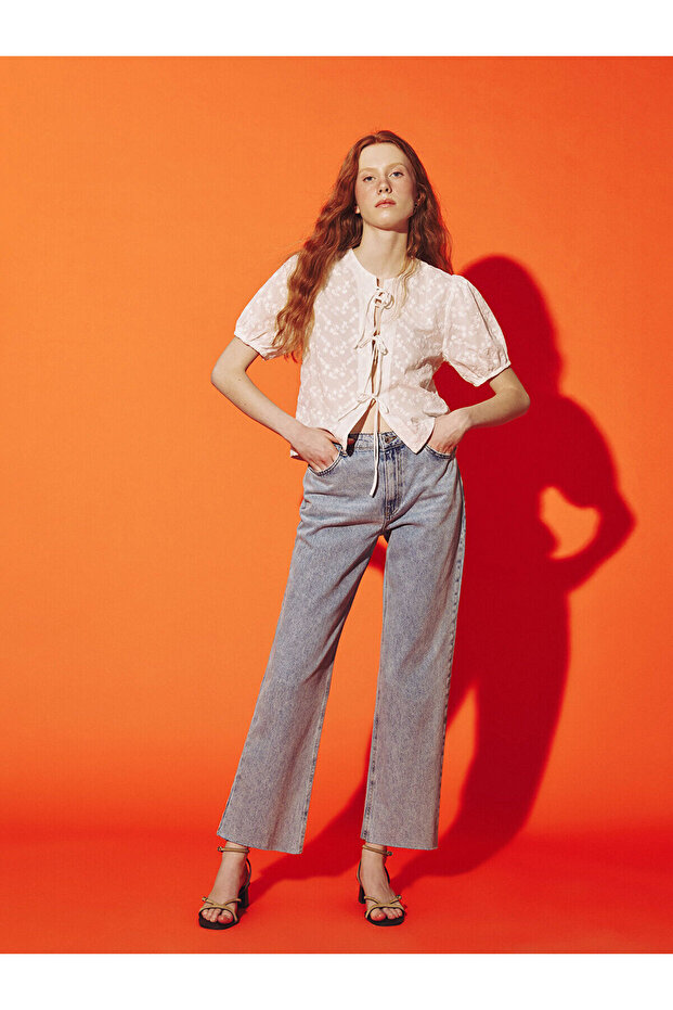 Xside Straight Fit Women's Jean Trousers (S5)