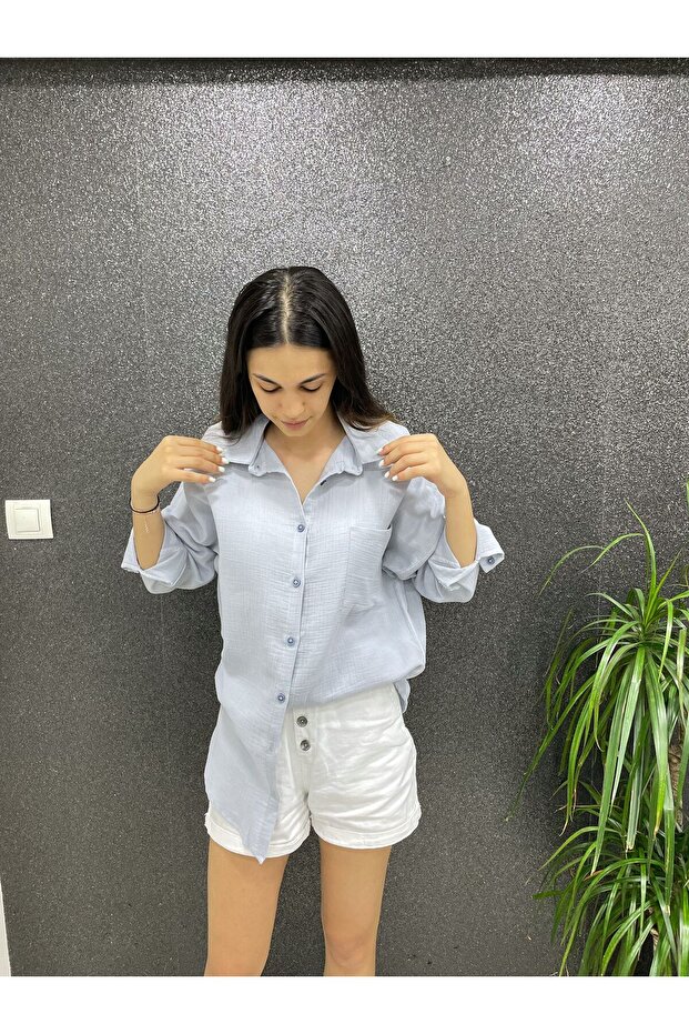 MÜSLİN GÖMLEK SALAŞ MODEL - 3