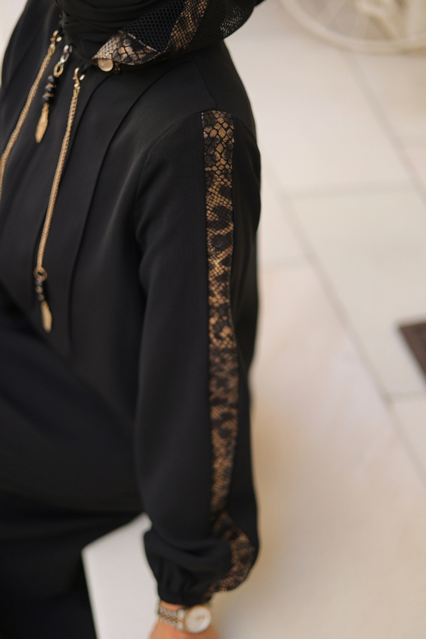 Leyla Kapüşonlu Ferace - 6