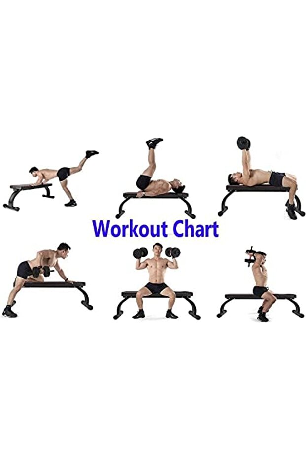 Adjustable and Foldable Weight Bench for Home Gym by Skyland | Multi-Function with Heavy-Duty Metal - 9
