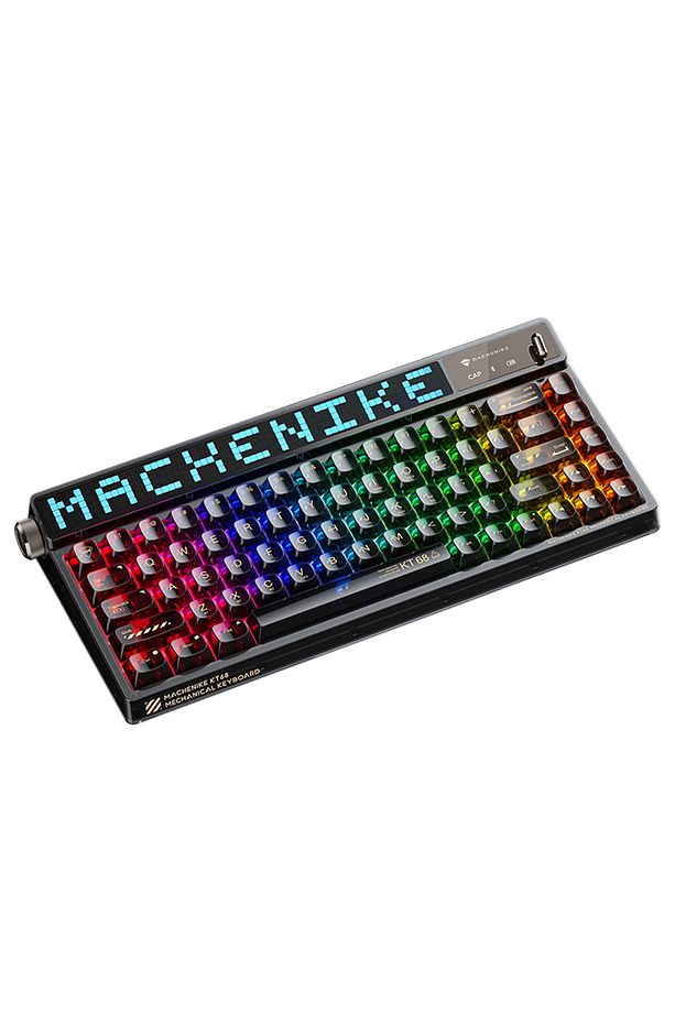 KT68 Pro Kablosuz Yellow Switch ENG Q Siyah Gaming Klavye - 3