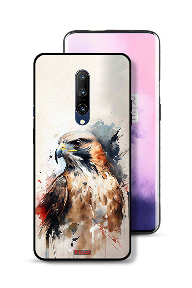 OnePlus 7 Pro Protective Case Cover Eagle Abstract Art