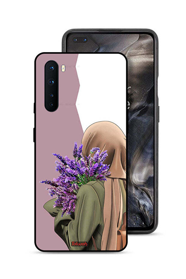 غطاء حماية لهاتف OnePlus Nord يحمل زهرة