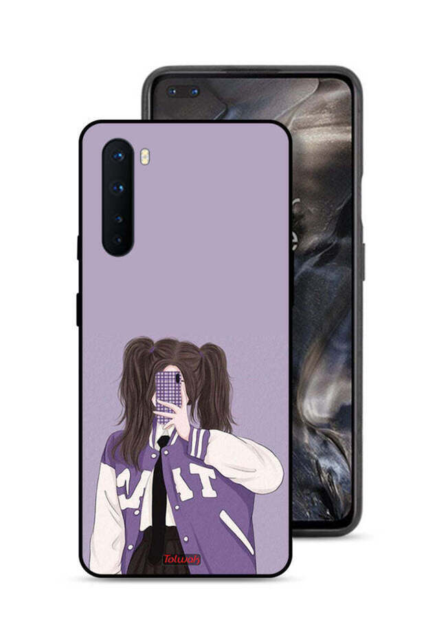 غطاء حماية لهاتف OnePlus Nord لالتقاط صور سيلفي