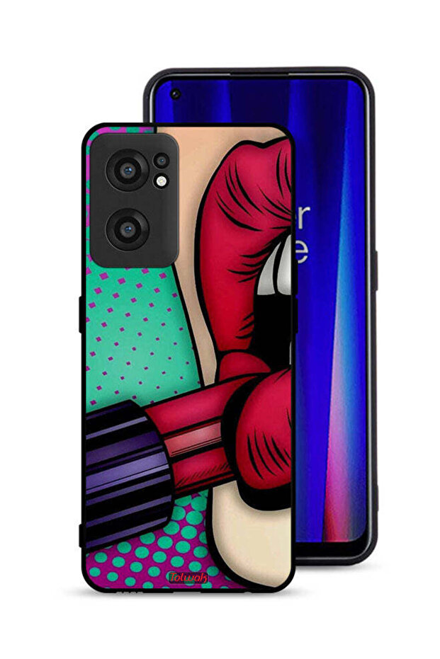 OnePlus Nord CE 2 5G Protective Case Cover Lipstick