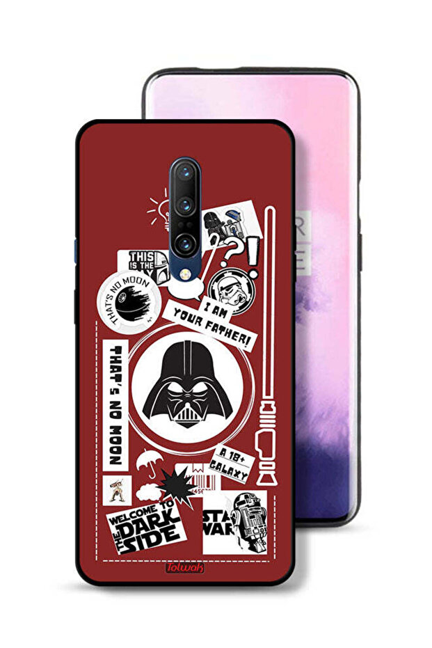 OnePlus 7 Pro Protective Case Cover Welcome To The Dark Side Sticker