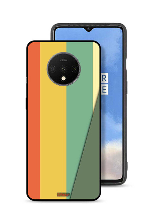 OnePlus 7T Protective Case Cover Simple Pattern - 1