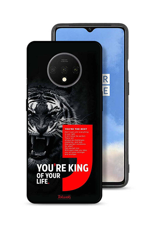OnePlus 7T Protective Case Cover You Are King Of Your Life