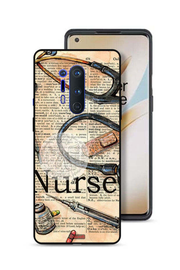 غطاء حماية لهاتف OnePlus 8 Pro - أدوات ممرضة عتيقة