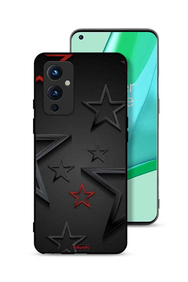 غطاء حماية لهاتف OnePlus 9 5G بنقشة نجوم